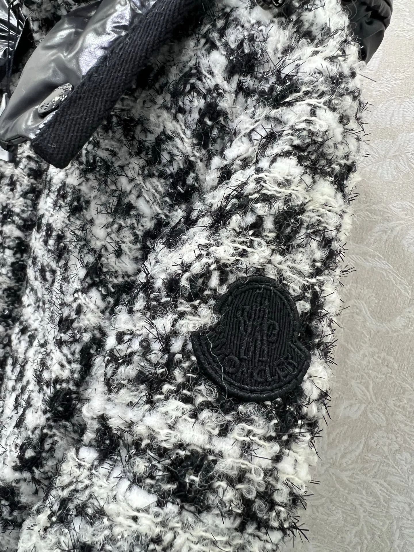 Andronne Check Down Jacket view 4