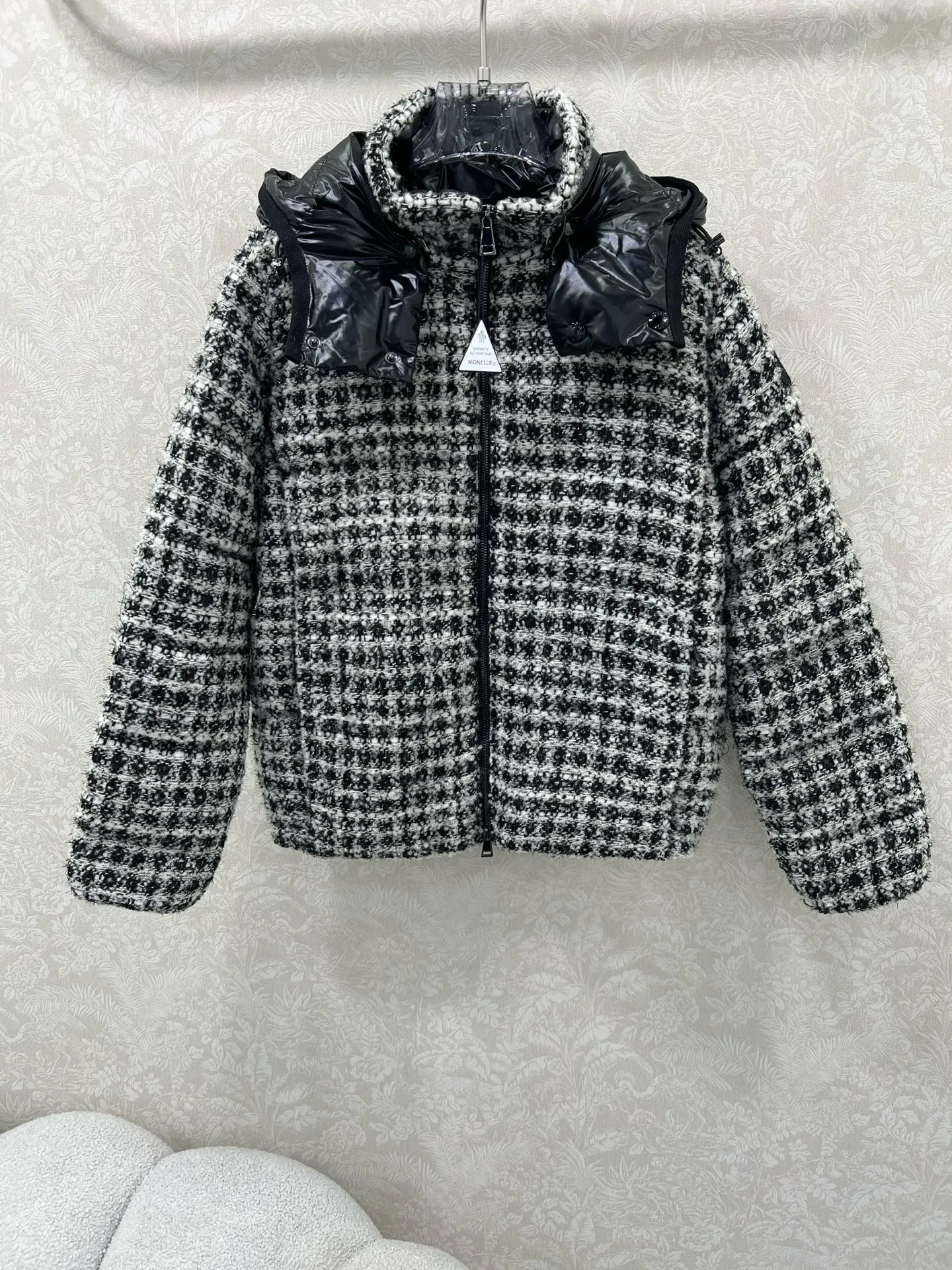 Andronne Check Down Jacket view 8