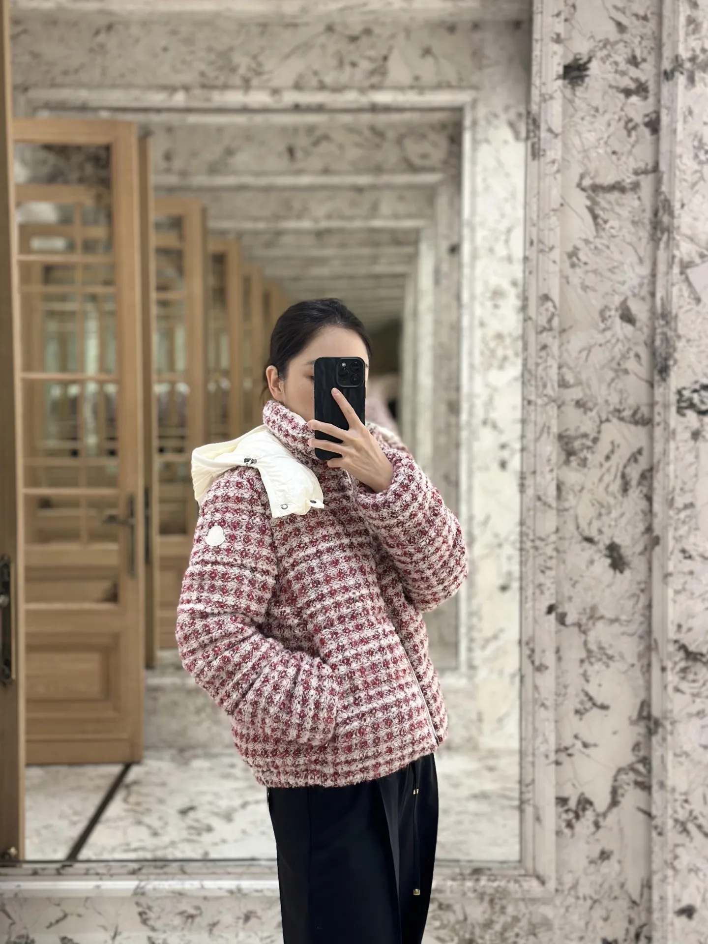 Andronne Knit Down Jacket view 3