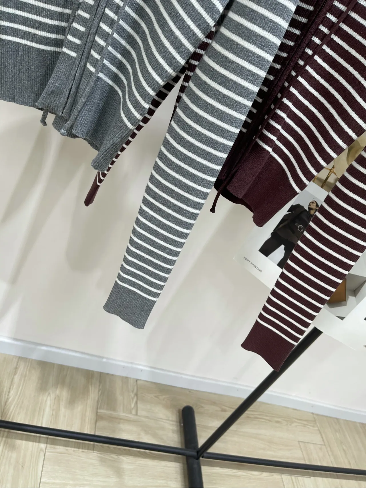 Ann Striped Knit Cardigan view 2