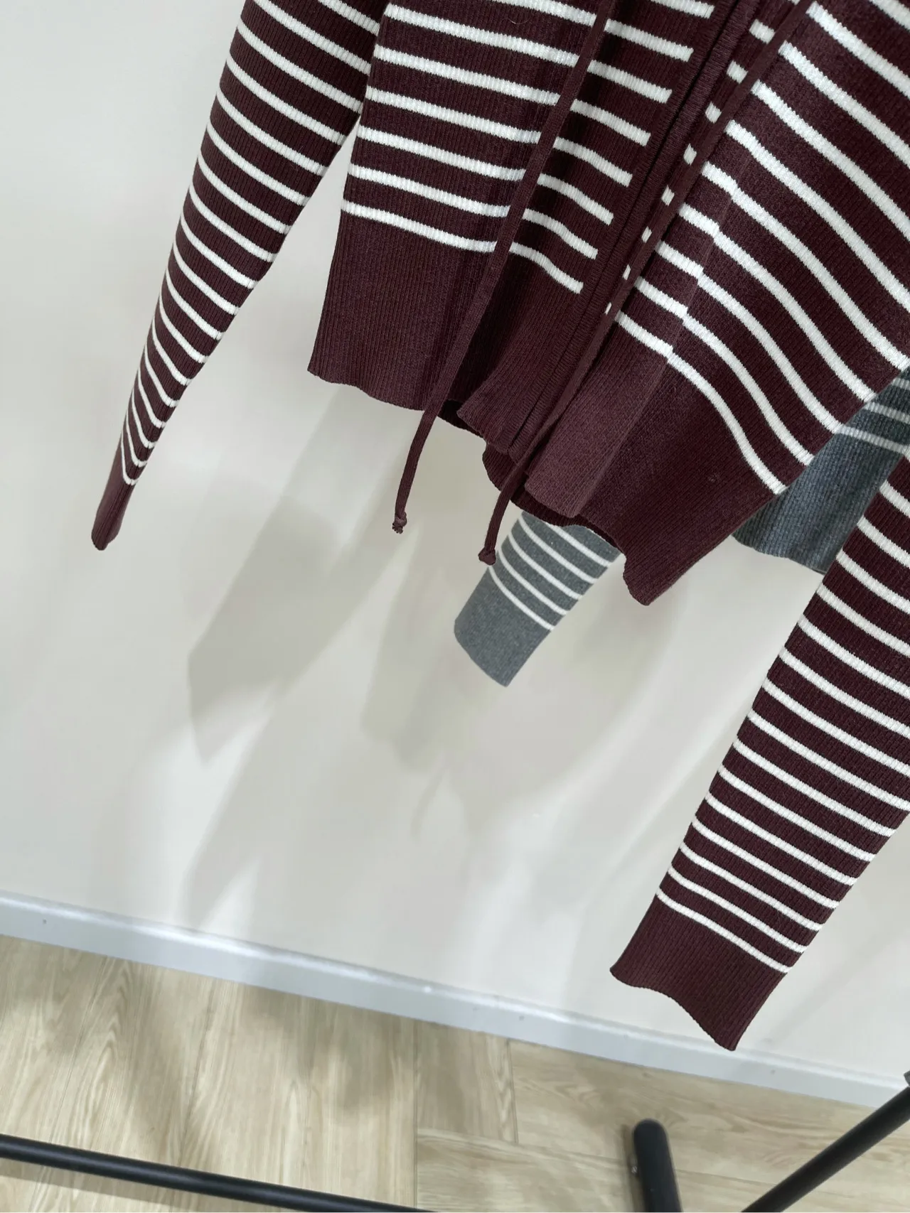 Ann Striped Knit Cardigan view 5