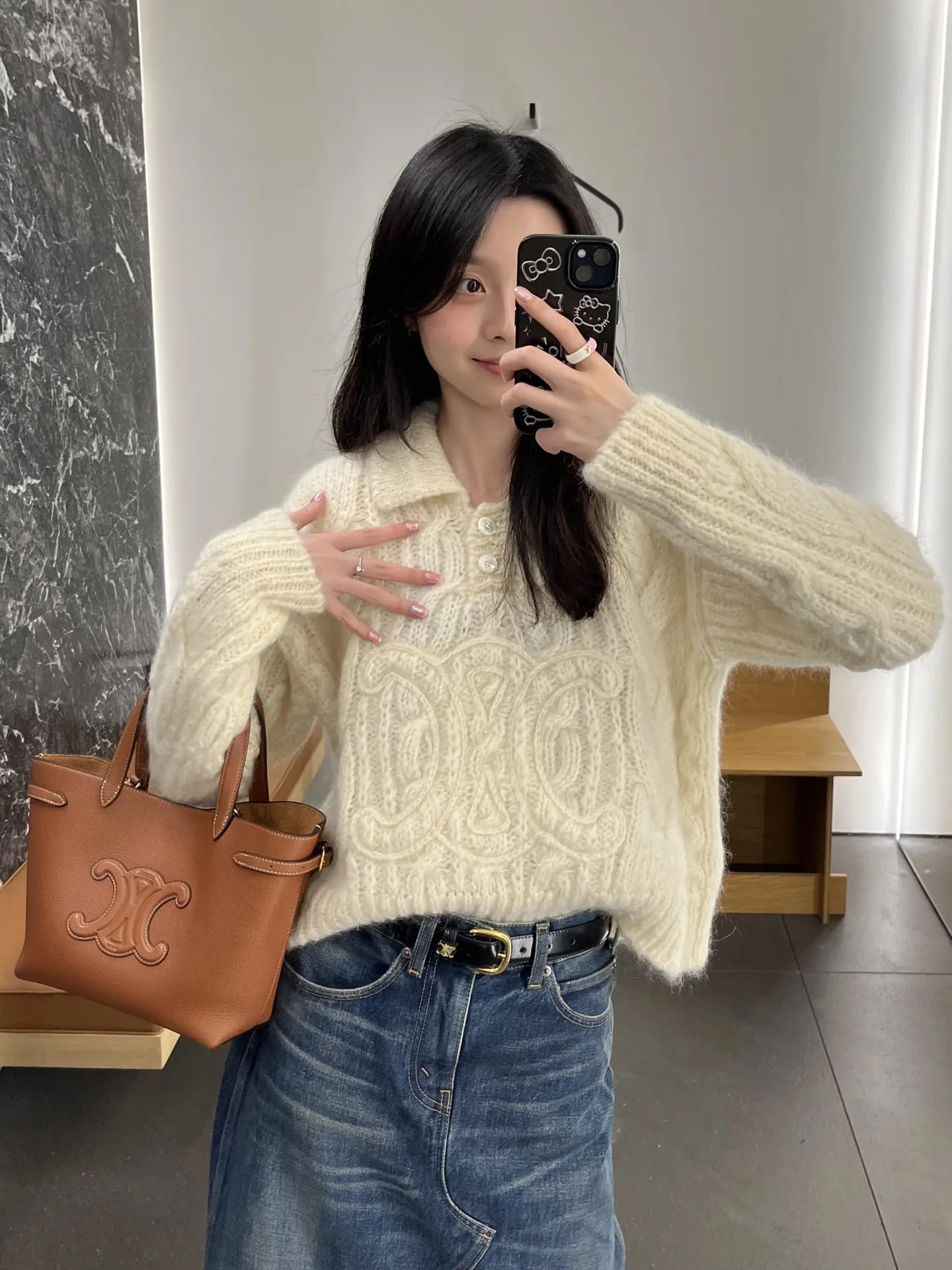 Arc de Triomphe Mohair Sweater [7399d1] view 2