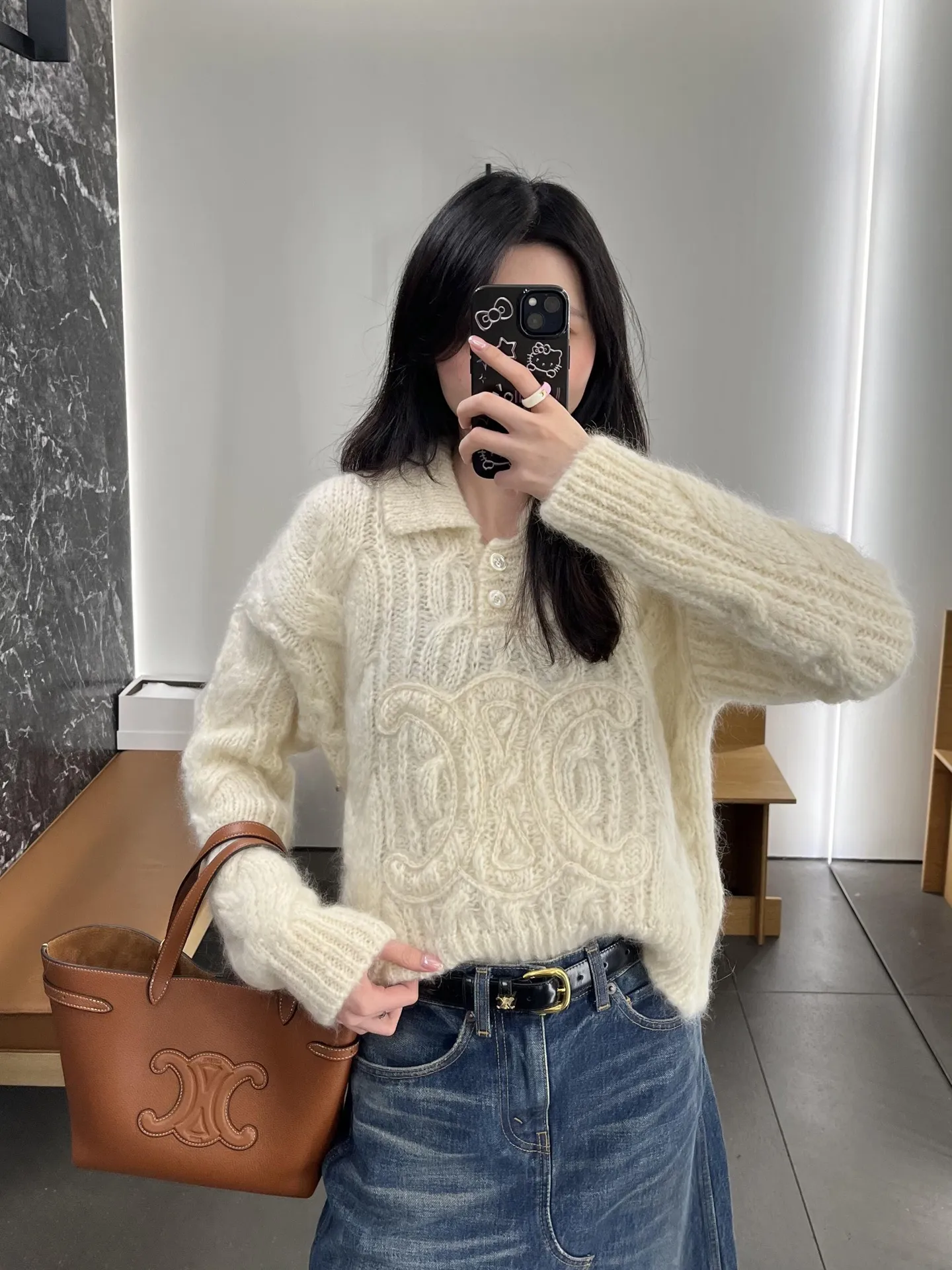 Arc de Triomphe Mohair Sweater [7399d1] view 8