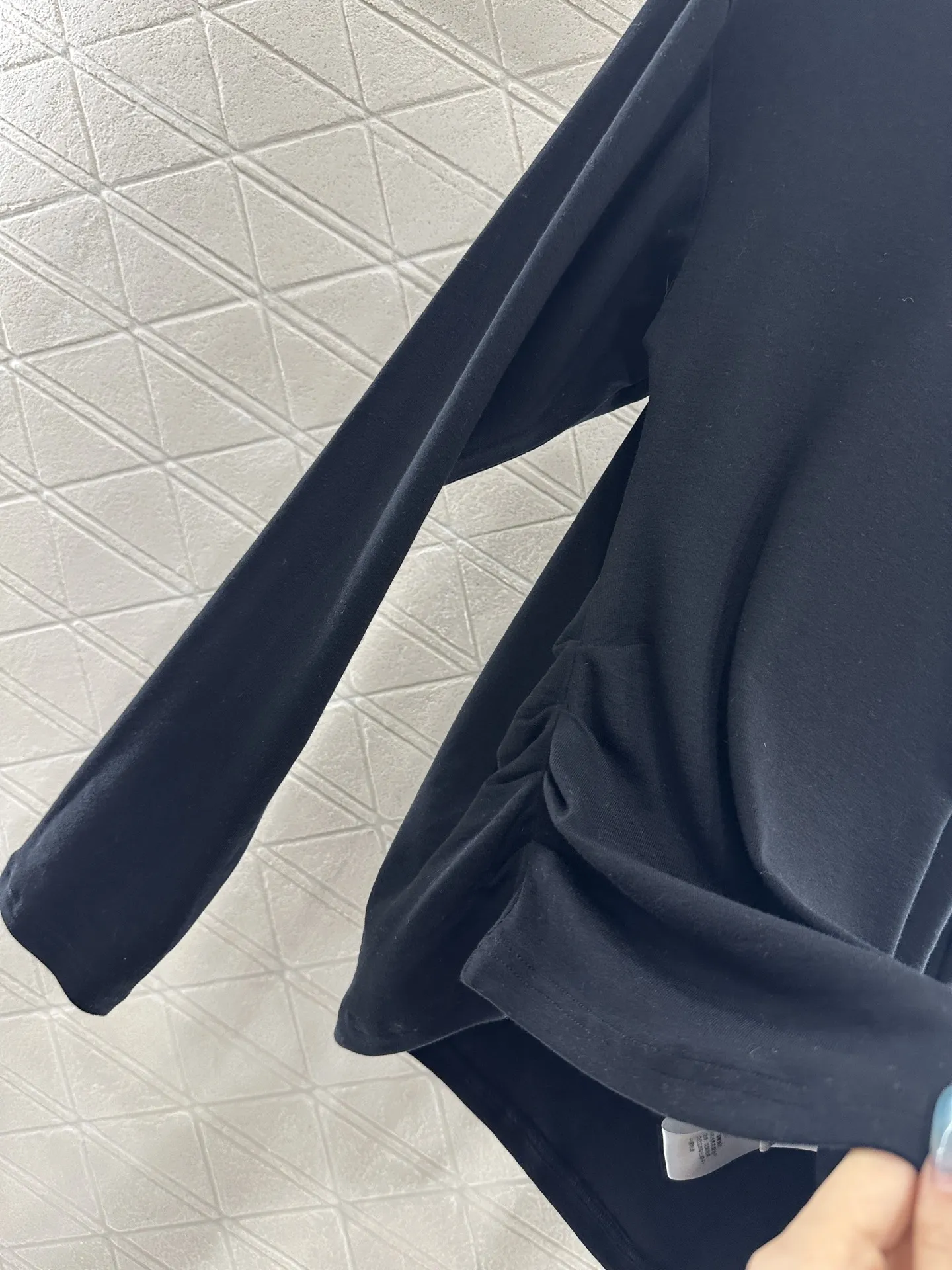 Asymmetric Tencel Top view 4