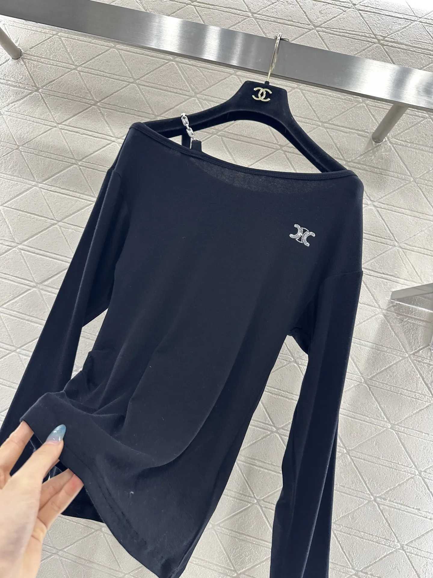 Asymmetric Tencel Top view 7