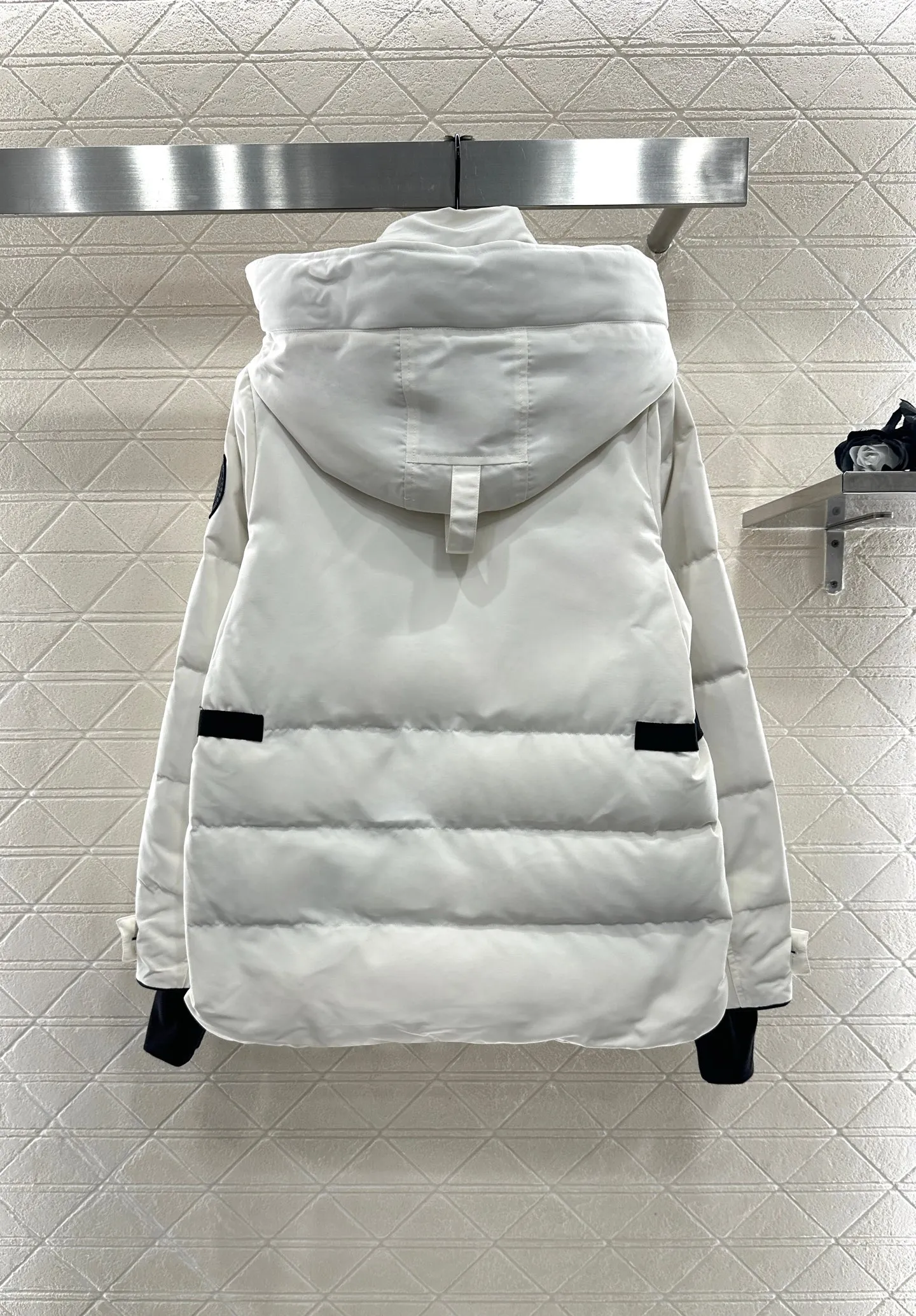 Detachable Hooded Down Jacket - Main View